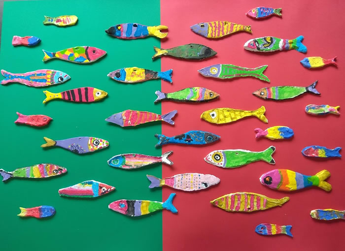Proyecto Arte: "Sardinas portuguesas"