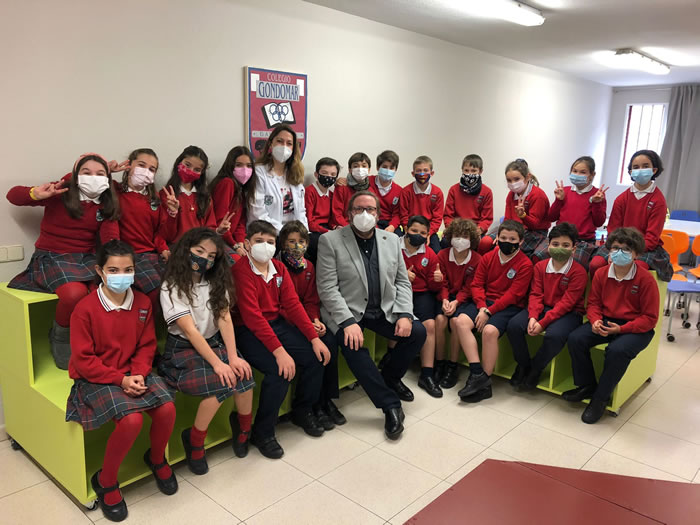 Onda Madrid y 179Magazine visitan el Colegio Gondomar