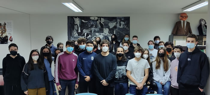 Nos visita el actor Quim Gutiérrez