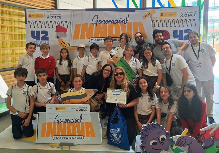 El Colegio Gondomar en la Gran Gala de Premiados del Concurso ONCE INNOVA