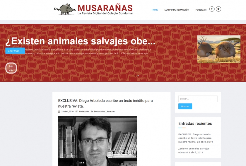 Estrenamos nueva web de Musarañas.