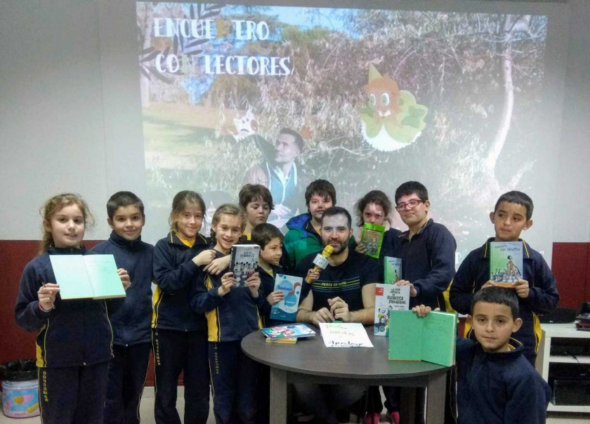 Encuentro con Pedro Mañas, ganador del XV Premio Anaya.