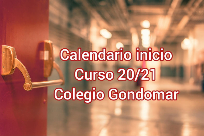 Calendario del curso escolar 2020/2021